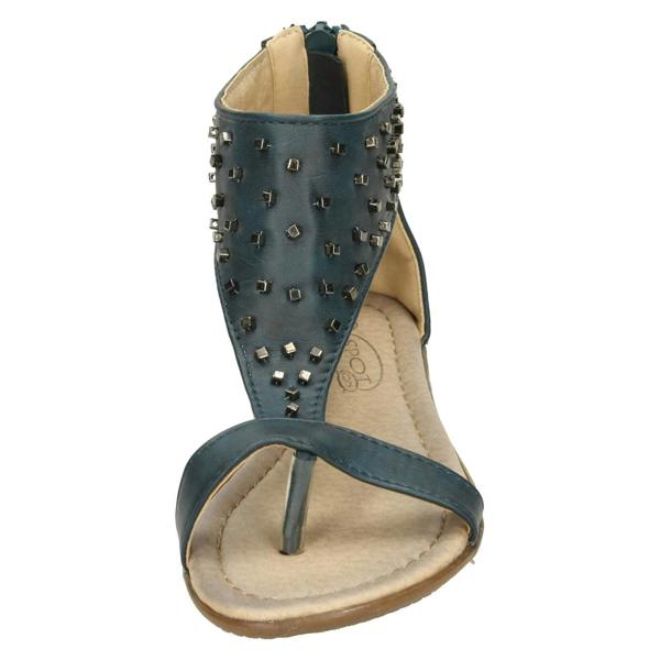 Spot On Girls Spot On Toepost Studded Gladiator Sandal