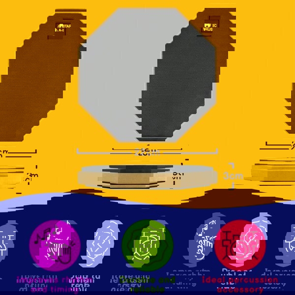 A-Star Drum Practice Pad 8 Inch