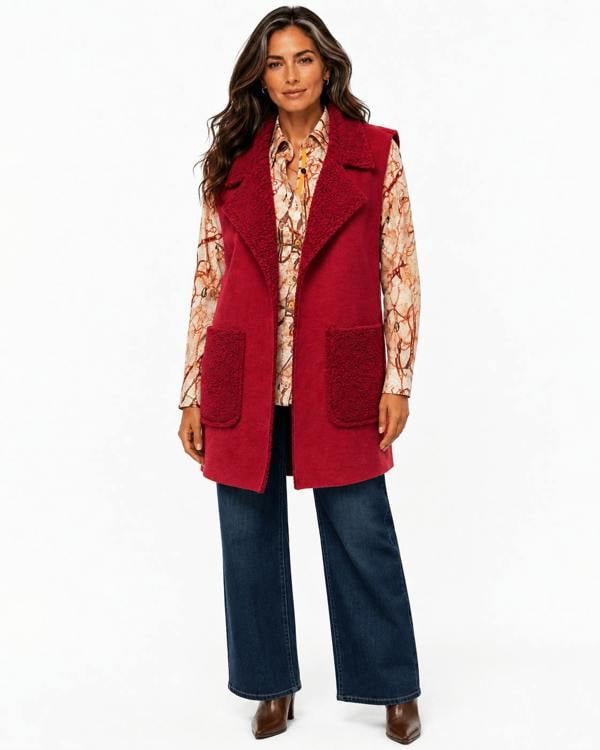 COSY GILET - Claudio Lugli Shirts