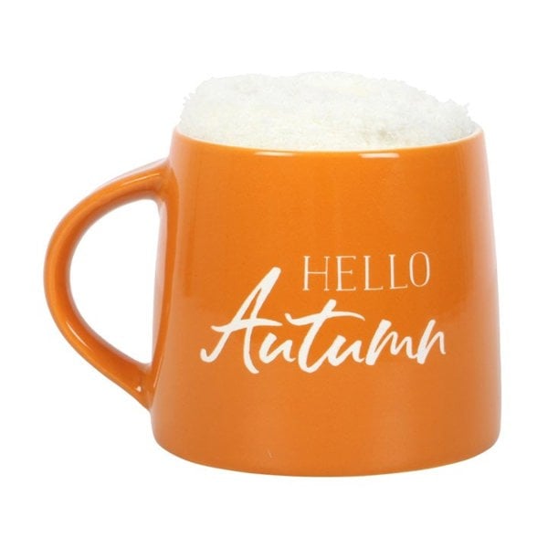 Serano Hello Autumn Mug and Socks Set