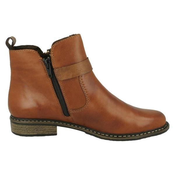 Rieker Ladies Rieker Fleece Lined Boots Z4959