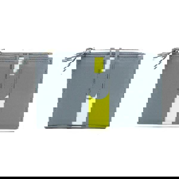 Eastern Counties Leather Womens/Ladies Ottilie Leather Purse - Grey/Citrus - 