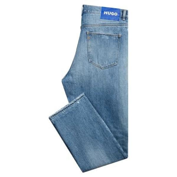 Hugo Mens Nate Baggy Jeans - Blue - 