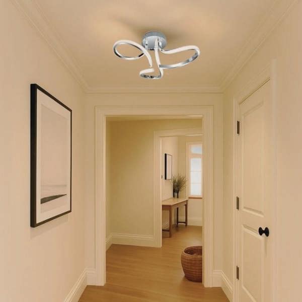 COSYLYTE Moss 3 Light Integrated LED, Curved Ceiling Light