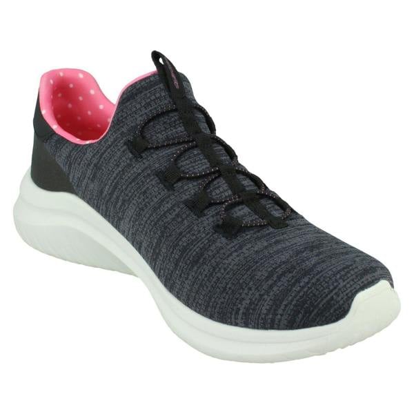 Skechers Ladies Skechers Air-Cooled Memory Foam Trainers Delightful Spot 149185