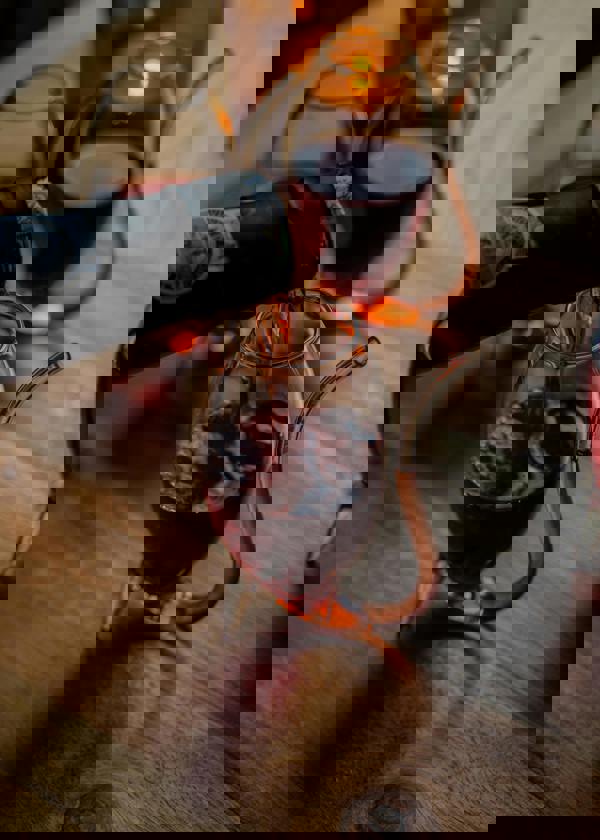 BarCraft Set of 4 Glass Port Sippers