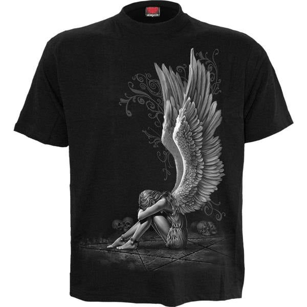Spiral Direct ENSLAVED ANGEL - T-Shirt Black