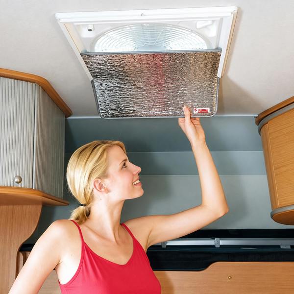 Fiamma Thermo Vent 40 Thermal Rooflight Cover 40x40cm with Fitting Kit