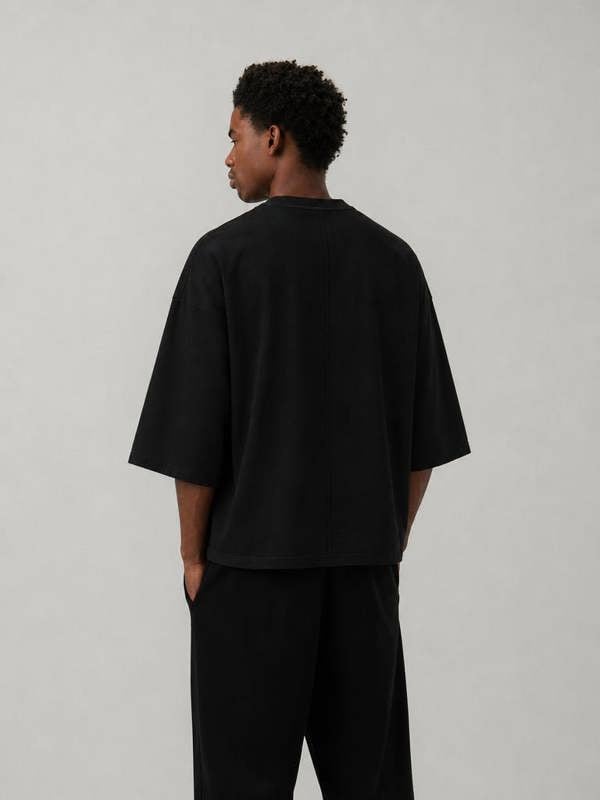 Florence Black Florence Crop Tee V2