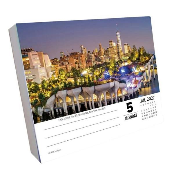 America The Beautiful Desk Calendar 2027, Desk Calendars, Day To View, Travel, Gift