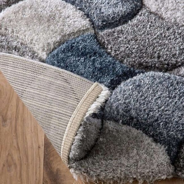 The Rugs 3D Carved Geometric Rug | Modern Home Decor