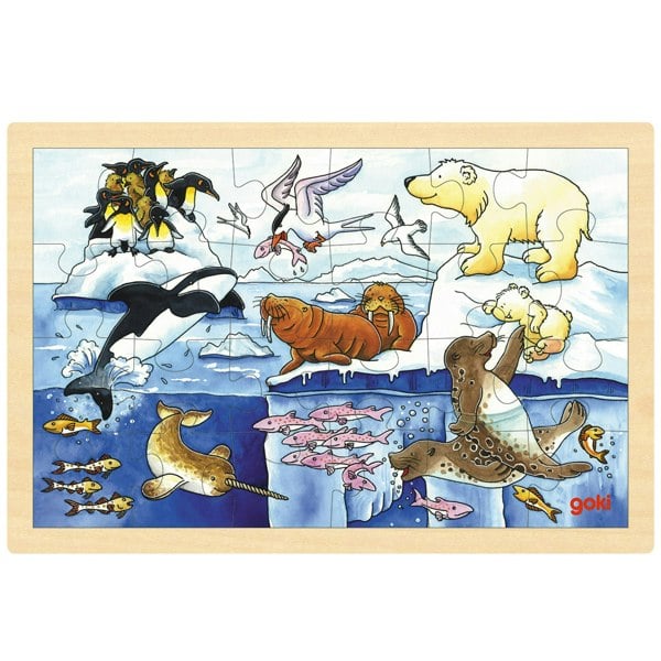 Goki Puzzle Arctic Animals