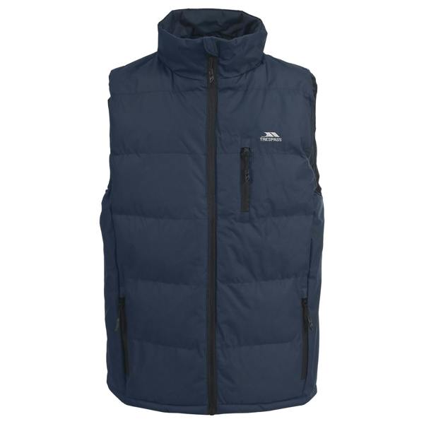 Trespass Mens Clasp Padded Gilet/Bodywarmer - Navy