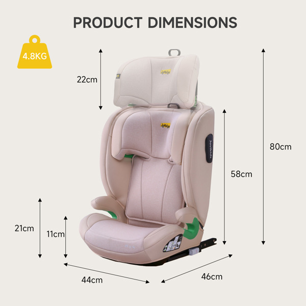 JoviKids Leon Booster Seat - Rosewood