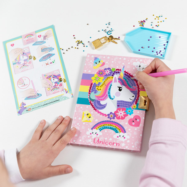 Totum Unicorn Secret Diary Diamopnd painting