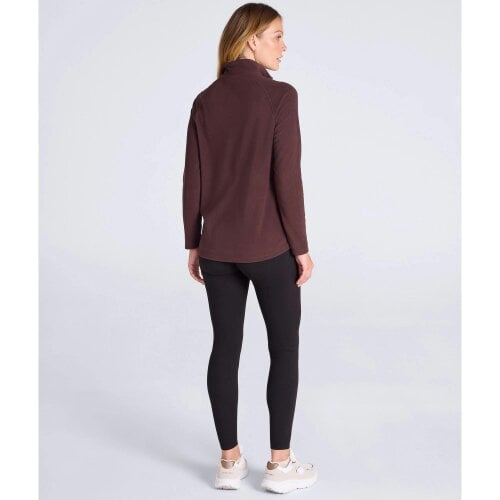 Animal Womens Prague Half-Zip Fleece - Brown
