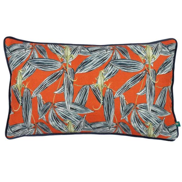 Wylder Ebon Wilds Nkiru Piped Cushion Cover - Cinnamon - 