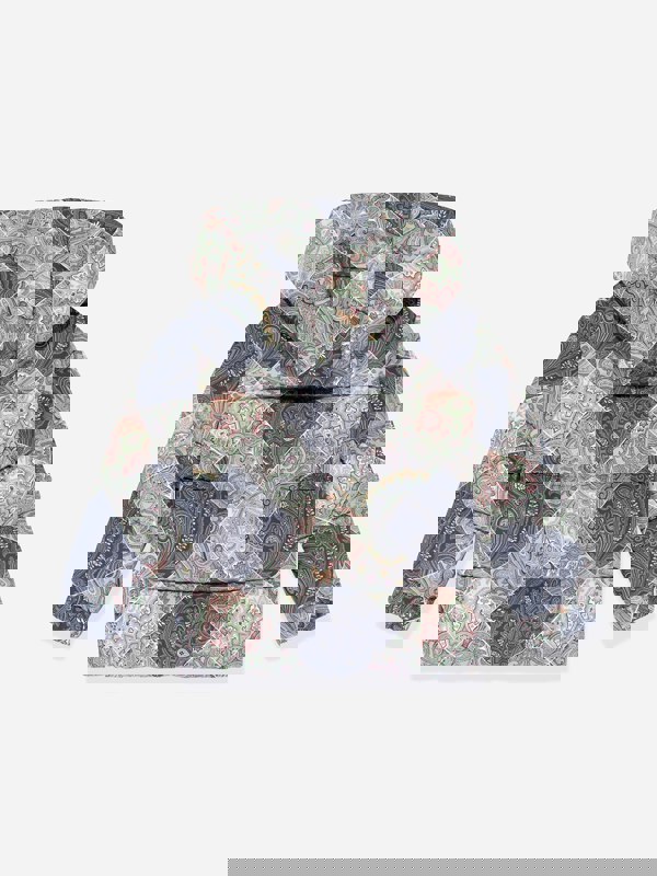 Etro Kids Paisley Puffer Jacket in Blue