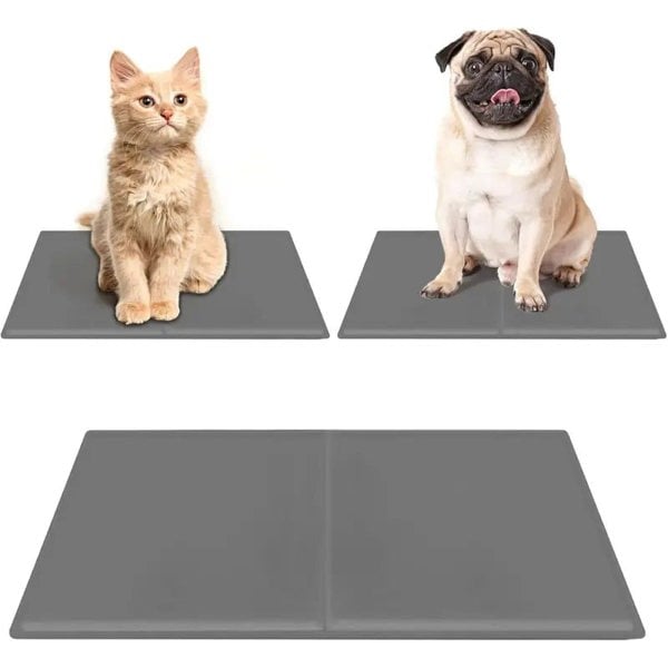 Generise Pet Cooling Gel Mat - 40cm x 30cm - Grey