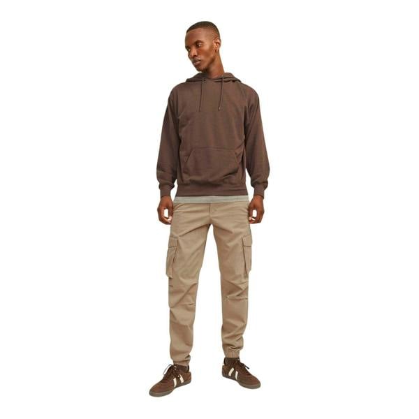 Jack And Jones Mens Plain Cargo Trousers - Brown - 