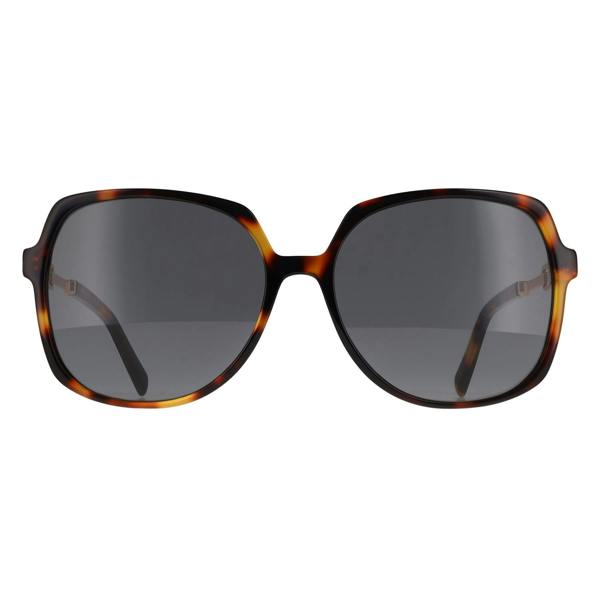 Karen Millen Sunglasses KM5065 134 Dark Tortoise Smoke Grey