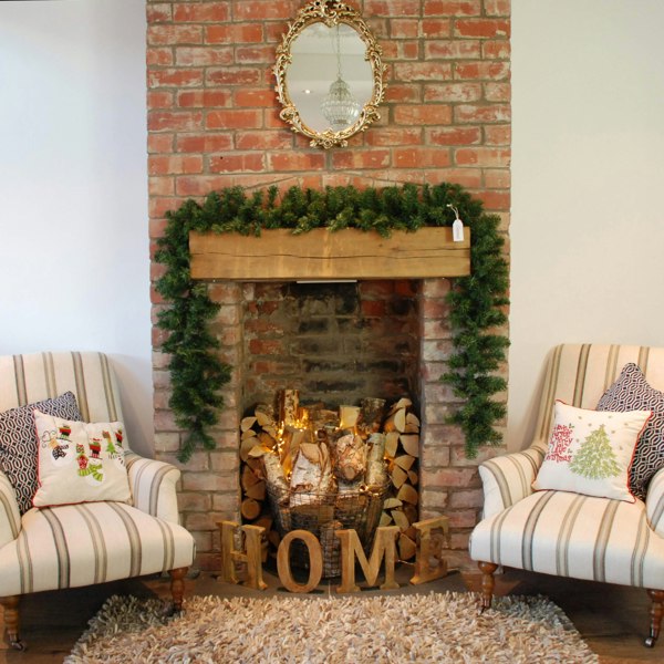 Samuel Alexander 270cm (9ft) x 30cm Samuel Alexander Pine Christmas Garland Decoration Extra Full