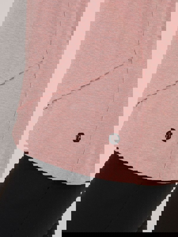 PennyPlain Athleisure Crossover Flow Top - Dusk