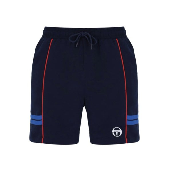 Sergio Tacchini Romolo Swim Shorts Maritime Blue/Adrenaline Rush/Nautical