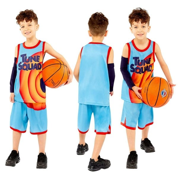 Amscan Official Licensed Child Space Jam 2 Basketball Costume 4-6 Years