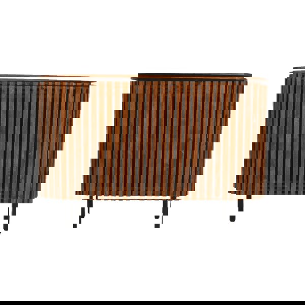 IH Design Osburn Mango Wood 2 Doors Sideboard
