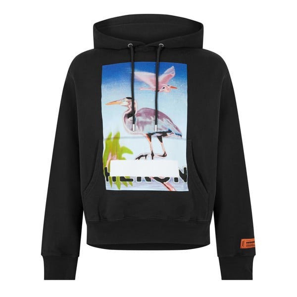 Heron Preston Censored Heron Logo Hoodie - Black