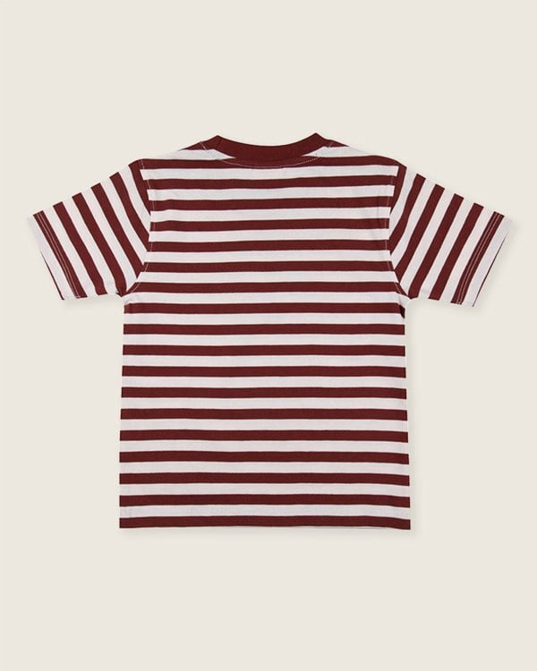 Organic cotton Multicolour Stripe And Plain T-Shirt - 2 Pack - image 5
