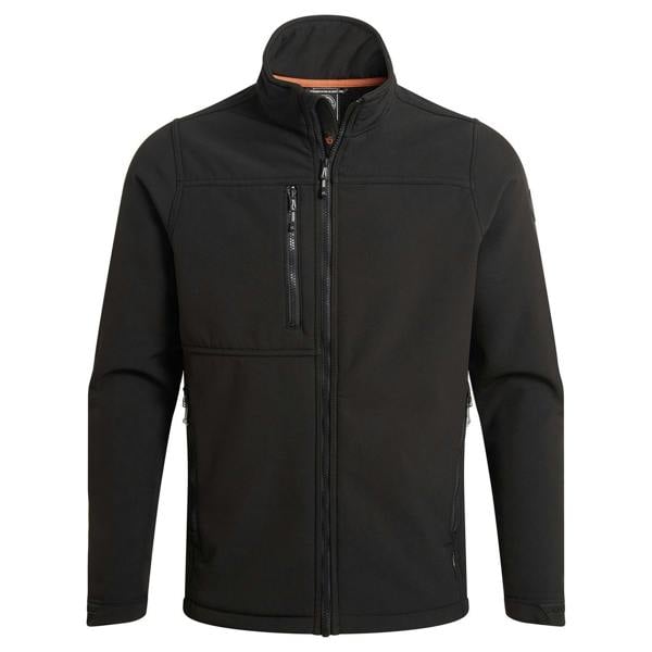 Craghoppers Mens Whitby Soft Shell Jacket - Black - 