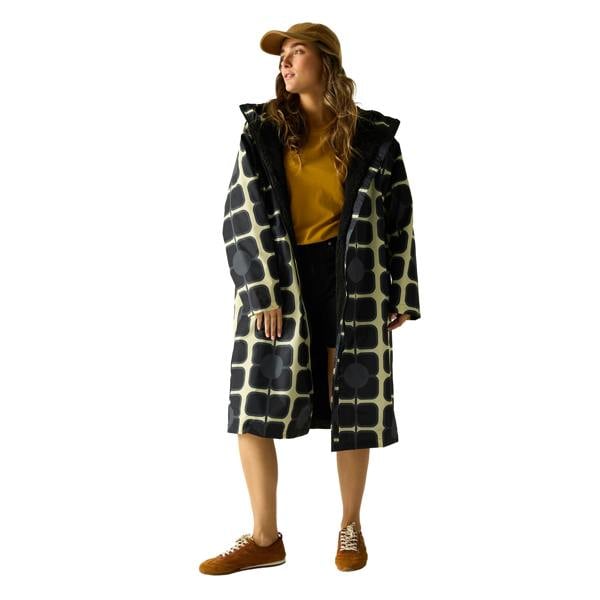 Regatta Womens/Ladies Orla Kiely Changing Robe - Poppy