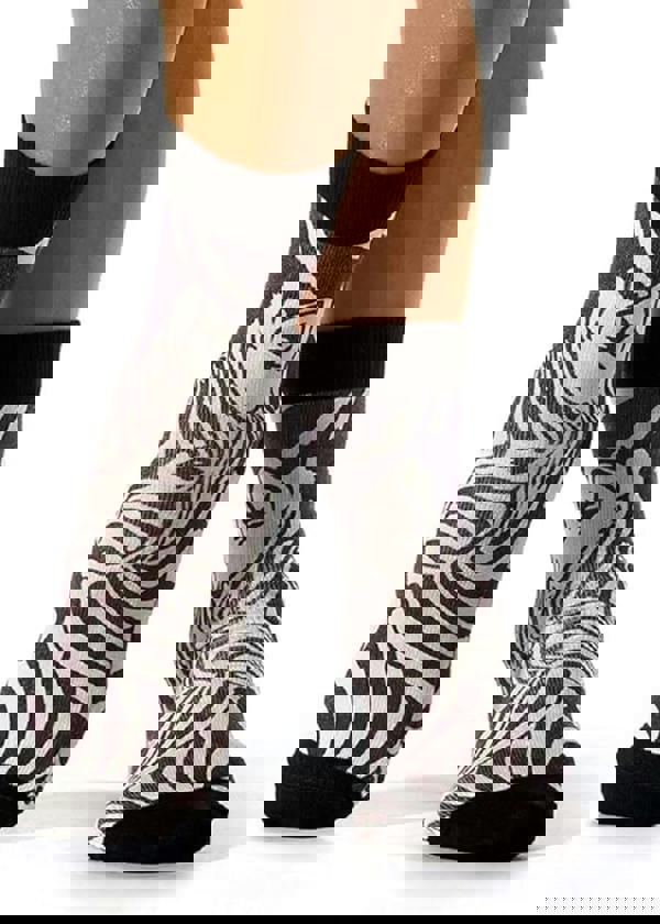 Jemsox ZEBRA Ladies Novelty Gift Socks