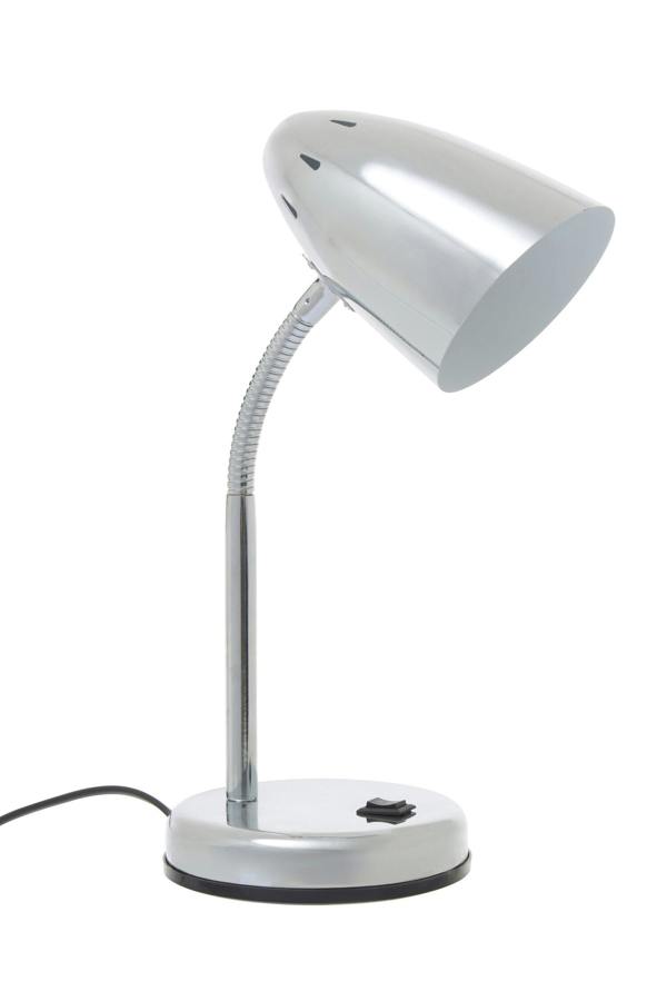 Maison by Premier Flexi Chrome Desk Lamp