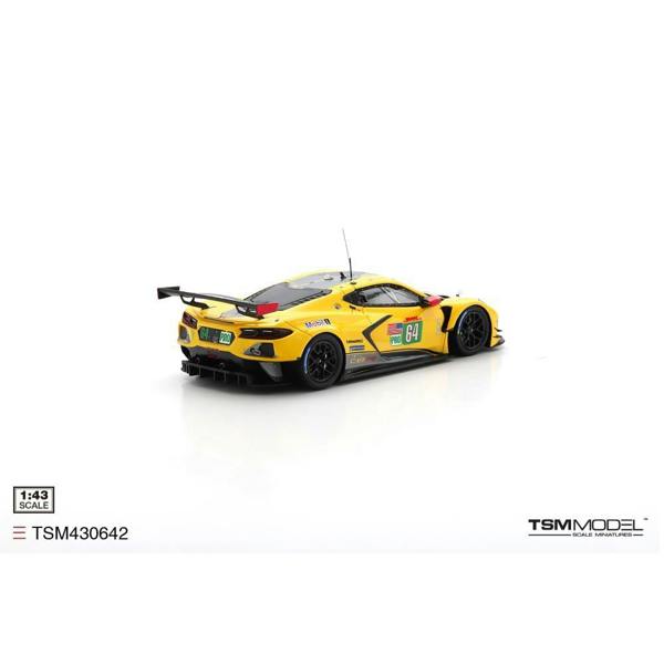MCSlots Chevrolet Corvette C8.R #64 Corvette Racing 2022 WEC Sebring 1000 Miles GTE Pro 2nd Place 1:43 Scale TSM430642
