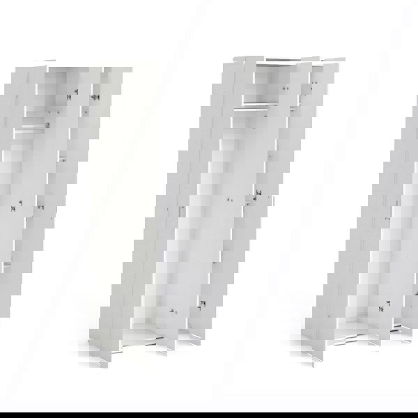 Furniture To Go Space Wardrobe with 3 doors White 1750