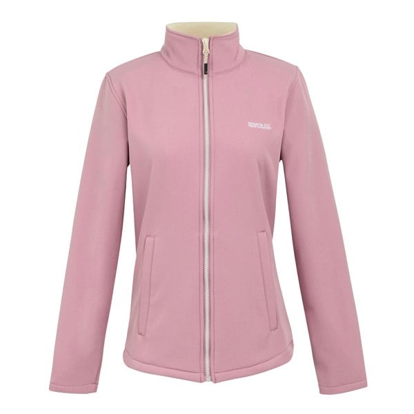 Regatta Womens/Ladies Connie V Softshell Walking Jacket - Lilas/Light Vanilla