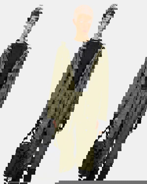 Rains Long Unisex Jacket - 134 Marsh