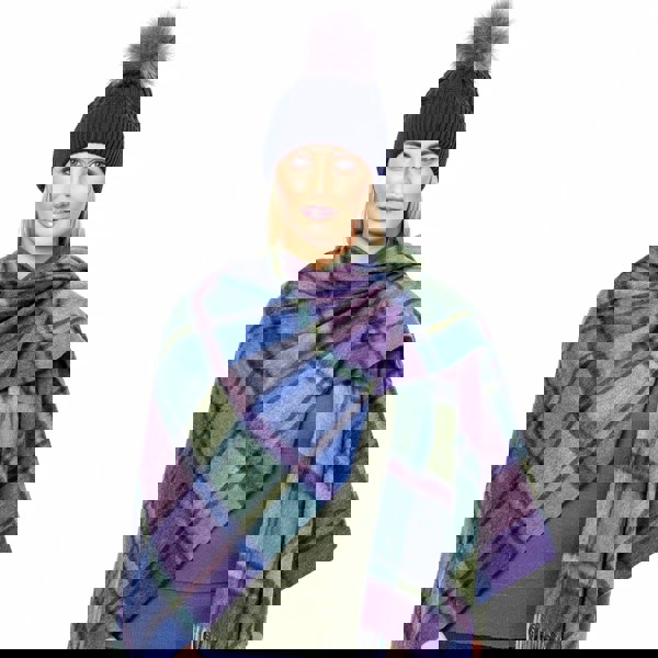 Pure Wool Tartan Serape 