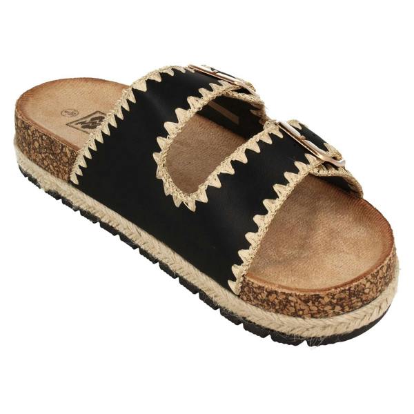 Down to Earth Ladies Down To Earth Summer Mule Sandals/Sliders F12106
