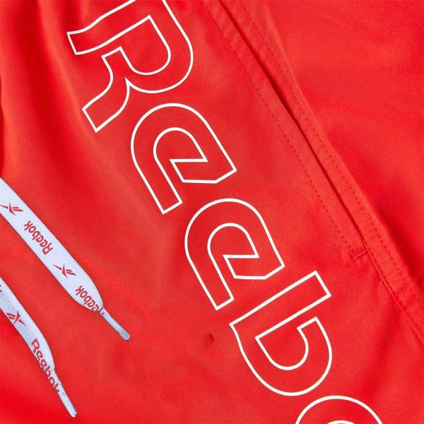 Reebok Mens Abbott Swim Shorts - Sport Red - 