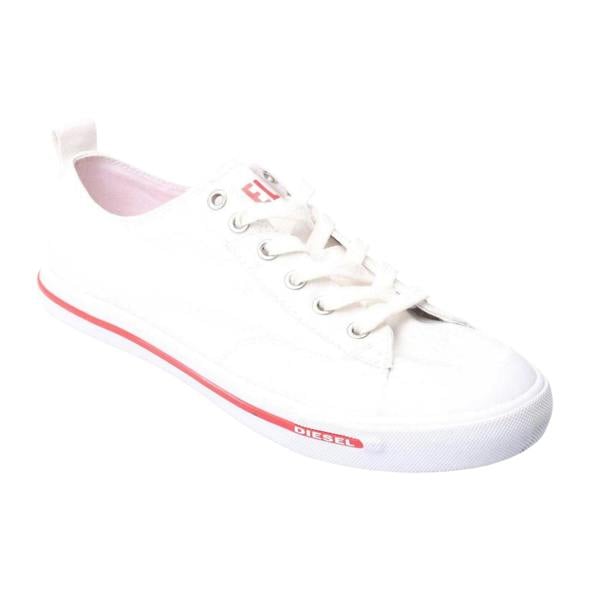 Diesel Mens S-Athos Low Trainers - White - 