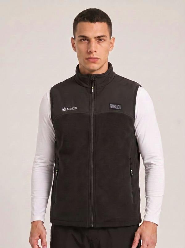 Anniou Men's Fleece Heated Vest