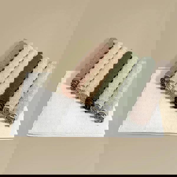 Misona Loop Organic Cotton Reversible Bath Mat