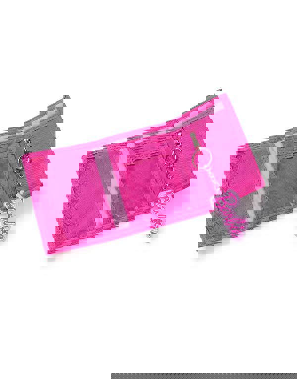 Barbie Girls Pink Logo Velcro Wallet (One Size)