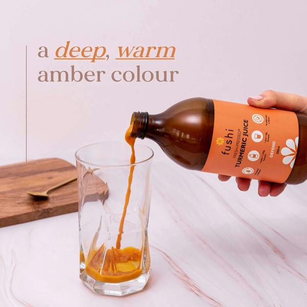 Fushi Natural Cold-Pressed Juices  Turmeric Juice 500ml - Additional 2