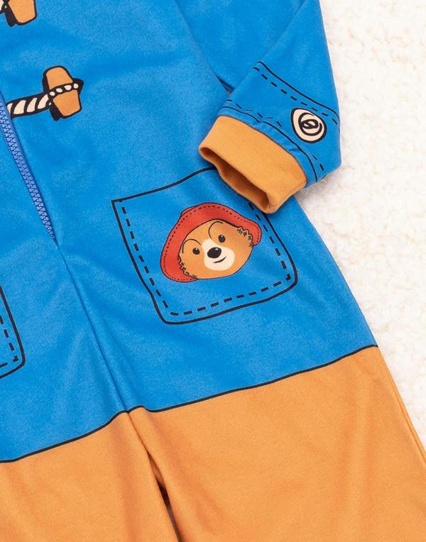 Vanilla Underground Paddington Bear Boys Multicoloured Character Onesie [dis]
