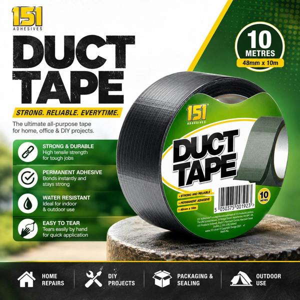 151 12X - 151 Duct Tape 10M X 48MM